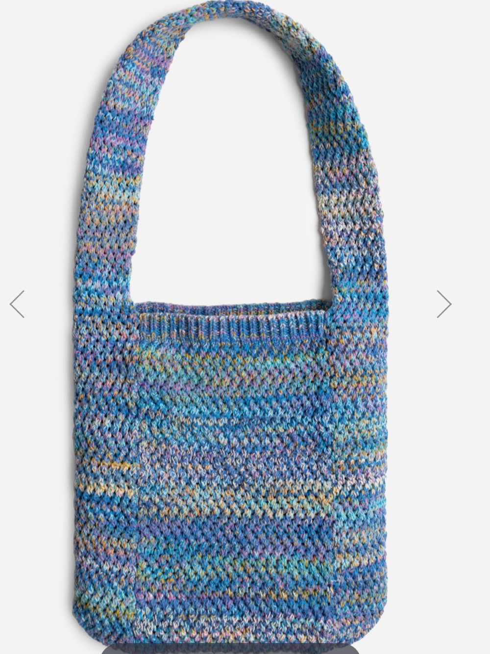 Johnny Was Naha Multicolor Knit Shoulder Bag NWT